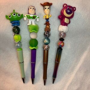 Toy Story beaded pens